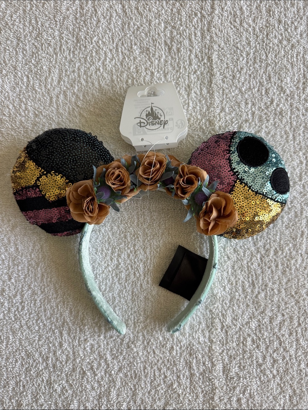 Disney The Nightmare Before Christmas Sally Floral Ears Headband